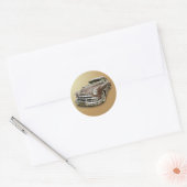CHEVROLET 1951 RONDE STICKER (Envelop)
