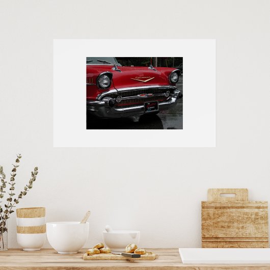 Chevrolet 1957 poster (Keuken)