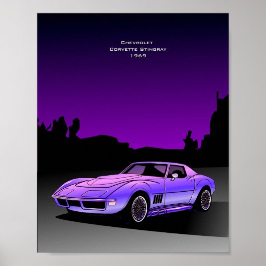 Chevrolet 1969 poster (Voorkant)