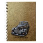 CHEVROLET 2 1940 NOTITIEBOEK (Voorkant)