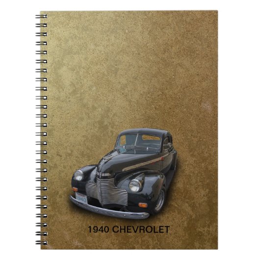 CHEVROLET 2 1940 NOTITIEBOEK (Voorkant)