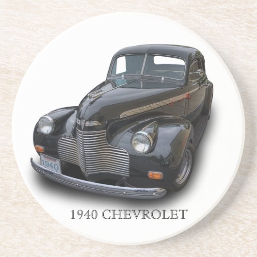 CHEVROLET 2 1940 ZANDSTEEN ONDERZETTER (Voorkant)