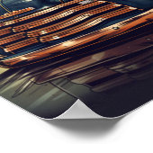 Chevrolet 3100 Lowrider Bomb Chevy Truck Lowriders Poster (Hoek)