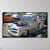 Chevrolet 3100 Lowrider Bomb Truck Poster (Voorkant)