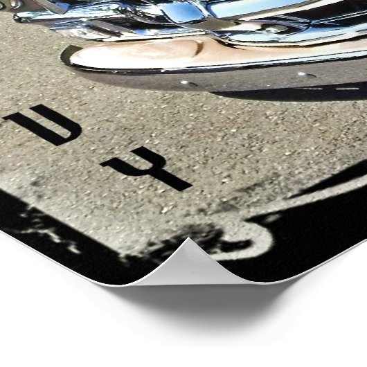 Chevrolet 3100 Lowrider Bomb Truck Poster (Hoek)