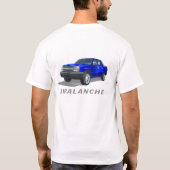 Chevrolet Avalanche Blue T-shirt (Achterkant)