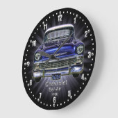 Chevrolet Bel-Air 1956 Kwartz Wall klok (Hoek)