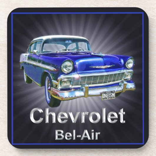 chevrolet Bel-Air 1956 Onderzetter (Voorkant)