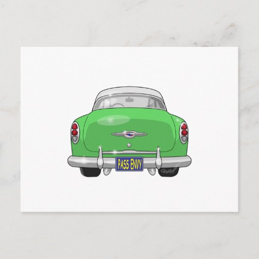 Chevrolet Bel Air Pass Envy uit 1953 Briefkaart (Voorkant)