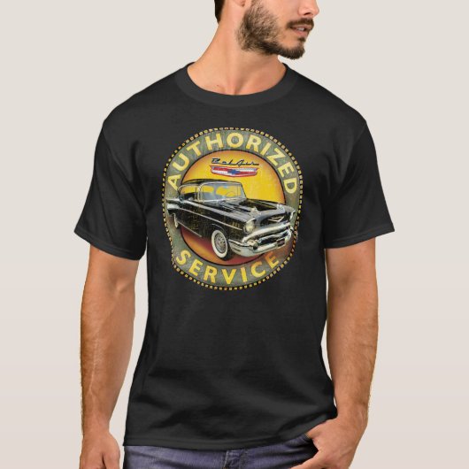 Chevrolet Bel Air-serviceteken T-shirt (Voorkant)