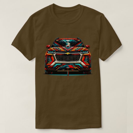 Chevrolet Blazer 20 T-shirt (Design voorkant)