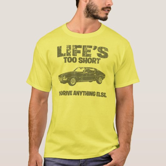 Chevrolet Camaro 1971 T-shirt (Voorkant)