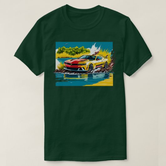 Chevrolet Camaro 5 T-shirt (Design voorkant)