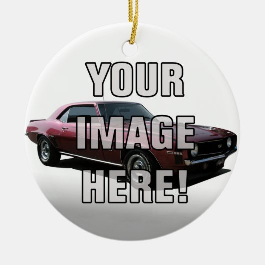Chevrolet Camaro Foto - Voeg je auto toe Keramisch Ornament (Voorkant)