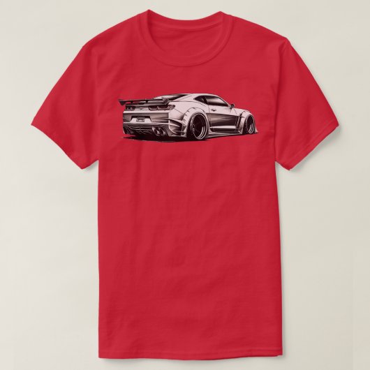 Chevrolet Camaro GT3 4 T-shirt (Design voorkant)