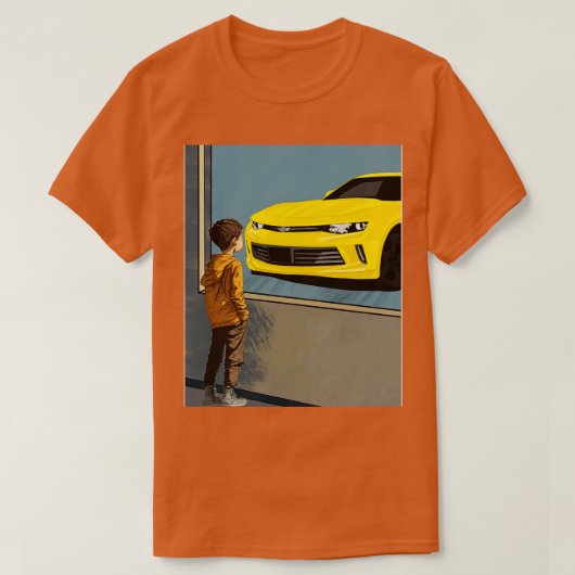 Chevrolet Camaro Kinder droom T-shirt (Design voorkant)