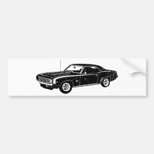 Chevrolet Camaro SS 1969 Bumpersticker