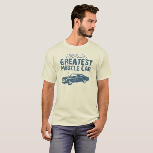 Chevrolet Camaro SS 1969 T-shirt (Voorkant volledig)
