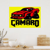 Chevrolet Camaro SS Poster (Keuken)