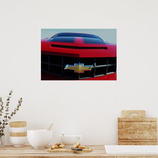 Chevrolet Camaro SS Poster (Keuken)