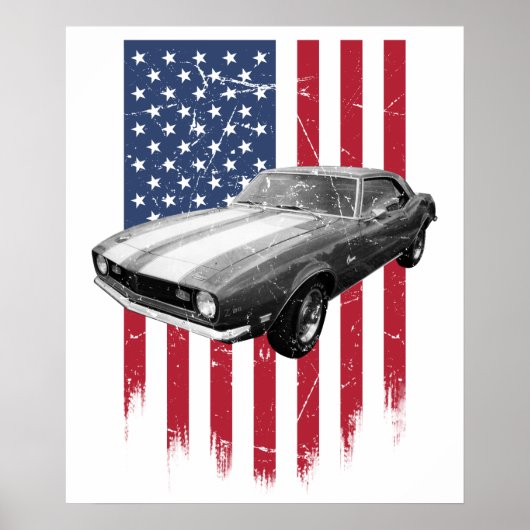 Chevrolet Camaro z28 Poster (Voorkant)