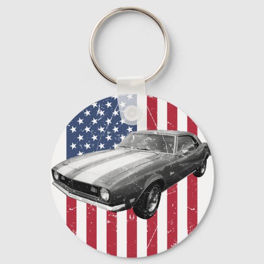 Chevrolet Camaro z28 Sleutelhanger (Voorkant)