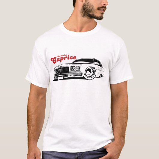 Chevrolet Caprice 1975 T-shirt (Voorkant)