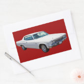 Chevrolet Caprice 427 Muscle Car Rechthoekige Sticker (Envelop)