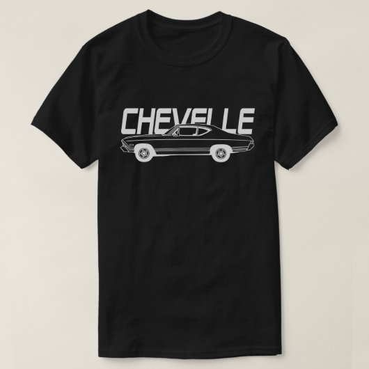 Chevrolet Chevelle 1968 T-shirt (Design voorkant)