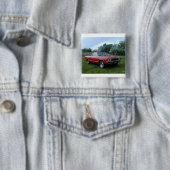 Chevrolet Chevelle El Camino 1967 Vierkante Button 5,1 Cm (In situ)