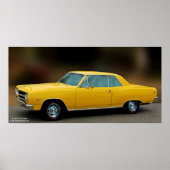 Chevrolet Chevelle SS327 1965 Poster (Voorkant)