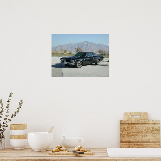 Chevrolet Chevelle SS 1969 Poster (Keuken)
