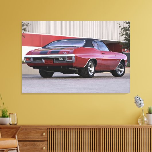 Chevrolet Chevelle SS 1970 Canvas Afdruk (Insitu (Woonkamer))