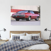 Chevrolet Chevelle SS 1970 Canvas Afdruk (Insitu (Slaapkamer))