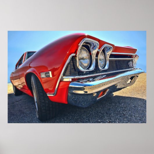 Chevrolet Chevelle SS 396 Poster (Voorkant)
