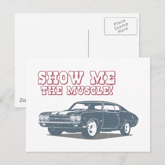 Chevrolet Chevelle SS 454 Briefkaart (Voorkant / Achterkant)