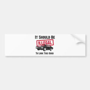 Chevrolet Chevelle SS 454 Bumpersticker