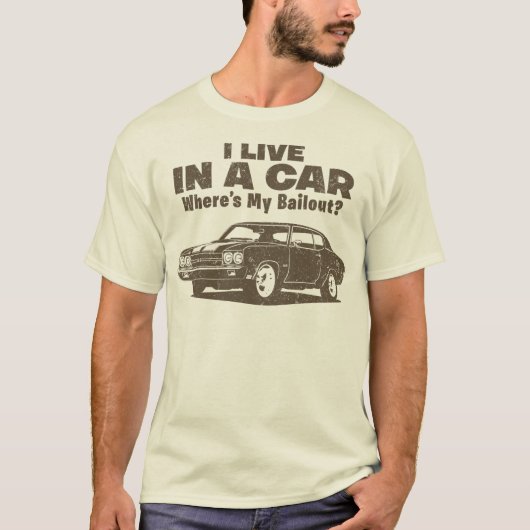Chevrolet Chevelle SS 454 T-shirt (Voorkant)