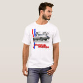 Chevrolet Chevelle SS Amerikaanse spieren T-shirt (Voorkant volledig)