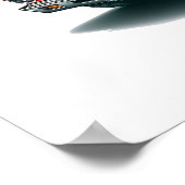 Chevrolet Chevelle SS Rood Poster (Hoek)