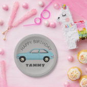 Chevrolet Chevette Vette retro klassieke auto Papieren Bordje (Feest)