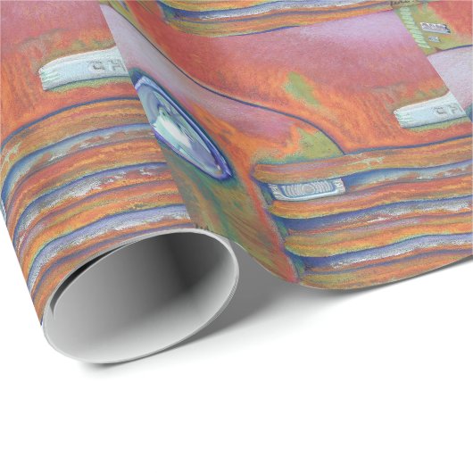 Chevrolet Chevy Rust Cadeaupapier (Rol Hoek)