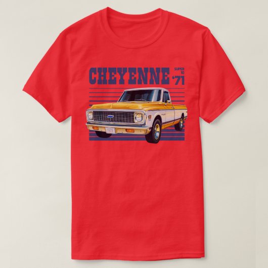 CHEVROLET CHEYENNE T-SHIRT (Design voorkant)