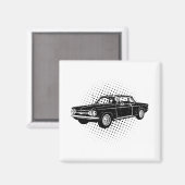 Chevrolet Corvair 1964 Magneet (Voorkant / Achterkant)