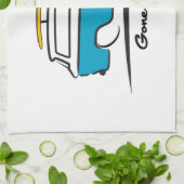 Chevrolet Corvair Greenbrier Gone Surfing Theedoek (Gevouwen)