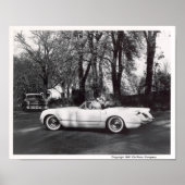 Chevrolet Corvette 1953 Poster (Voorkant)