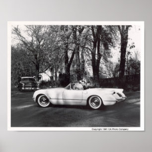 Chevrolet Corvette 1953 Poster