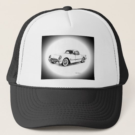 Chevrolet Corvette 1954 Trucker Pet (Voorkant)