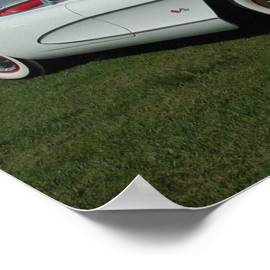 Chevrolet Corvette 1957 Poster (Hoek)