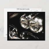 Chevrolet Corvette 1959 Briefkaart (Voorkant / Achterkant)